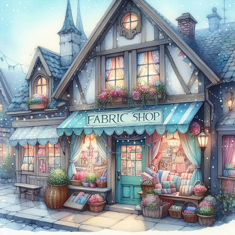 Paint by Numbers Kit FABRIC SHOP