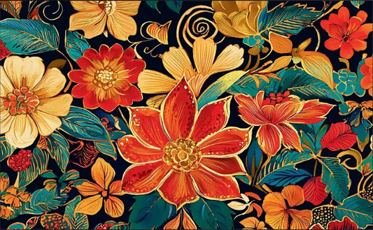 Paint by Numbers Kit Flowers