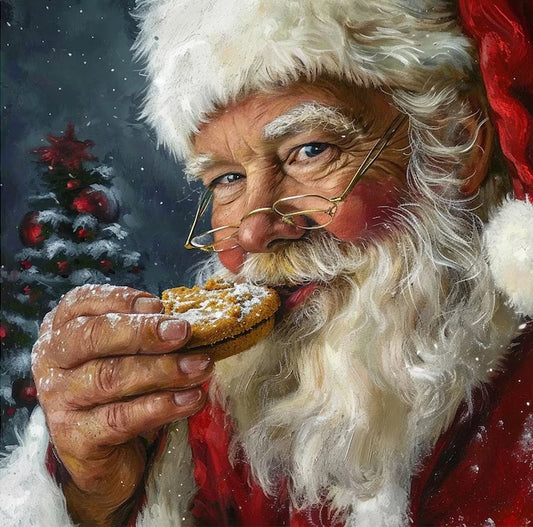 Paint by Numbers Kit Santa Claus