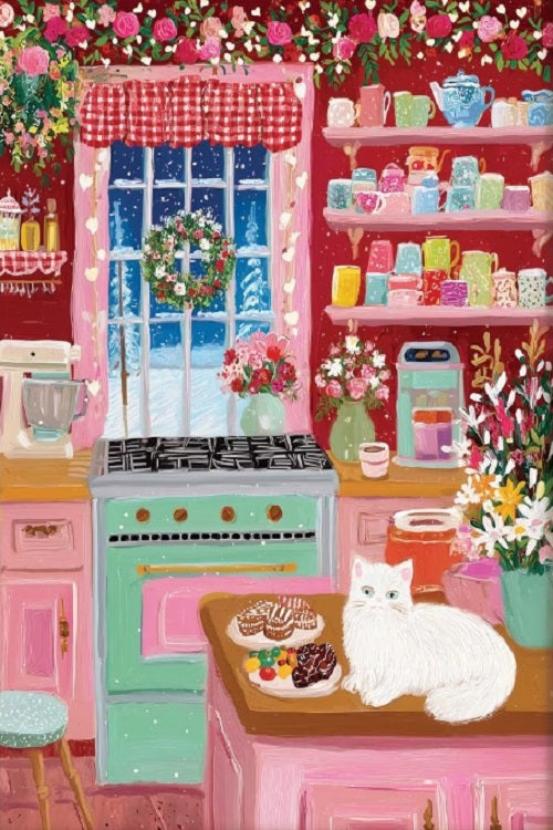 Paint by Numbers Kit Cozy Christmas Room