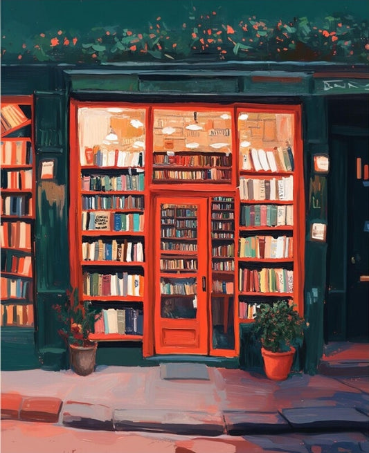 Paint by Numbers Kits Street Bookstore