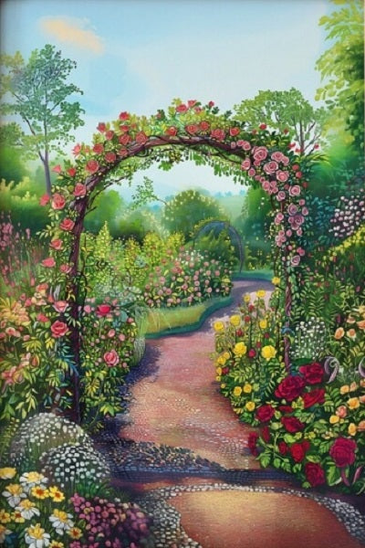 Paint by Numbers Kit Garden Path
