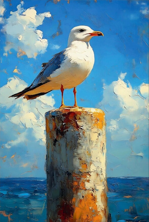 Paint by Numbers Kit Seabirds