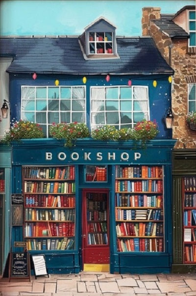 Paint by Numbers Kit Street View Bookshop