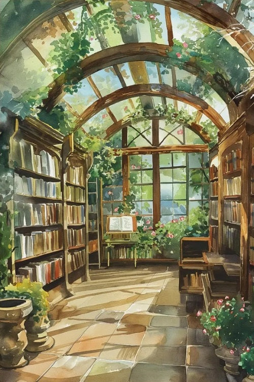 Paint by Numbers Kit Beautiful Flower Room