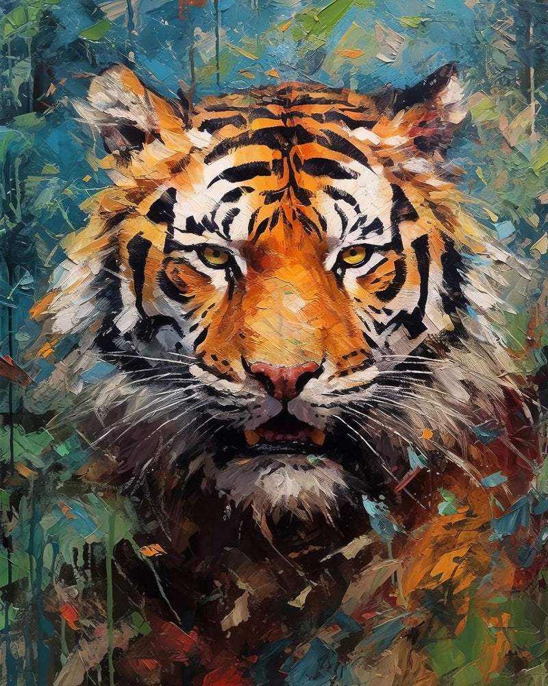 Paint by Numbers Kits Tiger