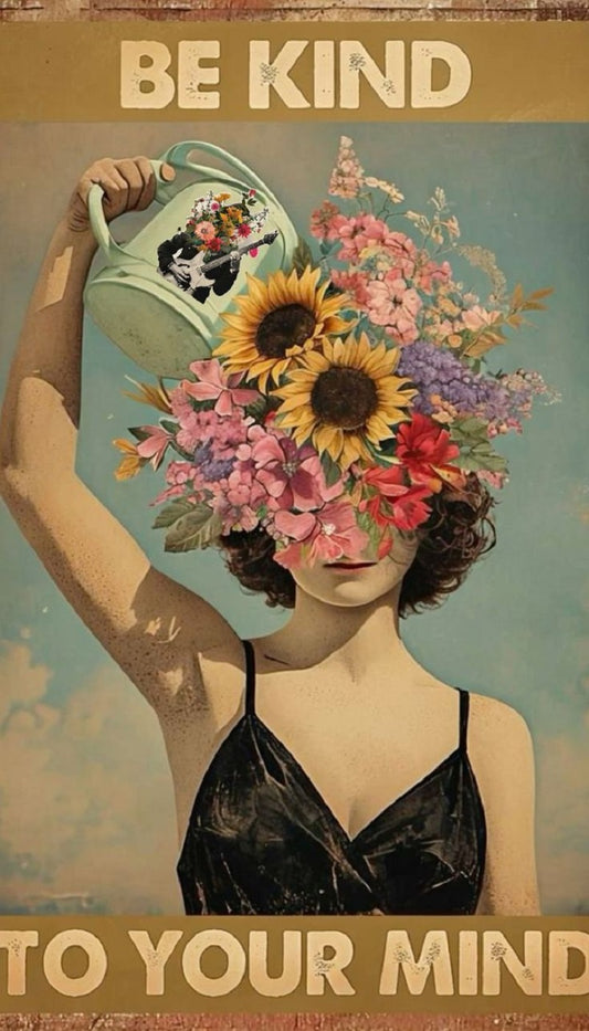 Paint by Numbers Kit BE KIND TO YOUR MIND