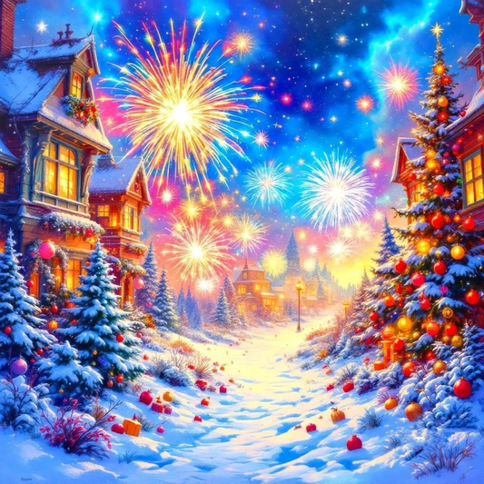 Paint by Numbers Kit Christmas