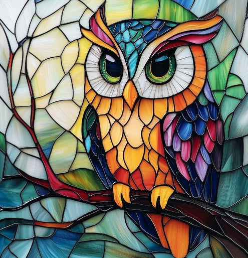 Paint by Numbers Kit Owl
