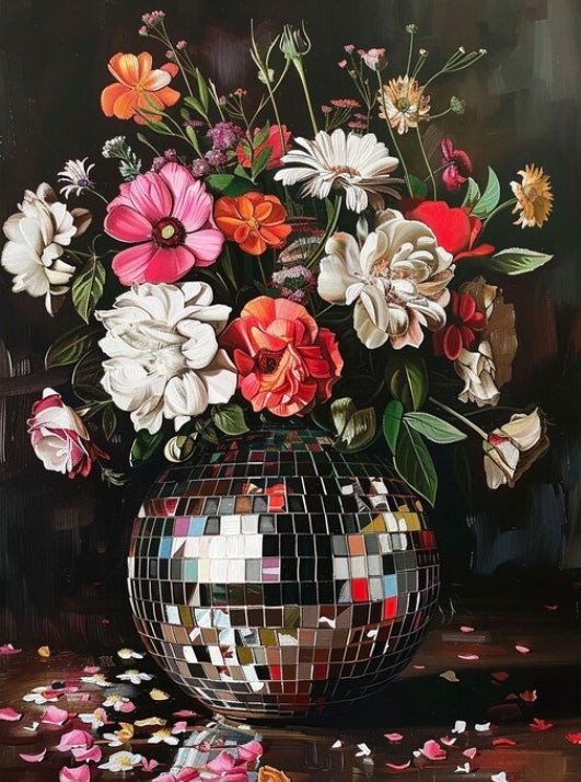 Paint by Numbers Kit Flowers