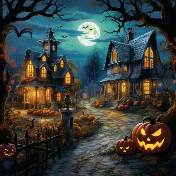 Paint by Numbers Kit Halloween