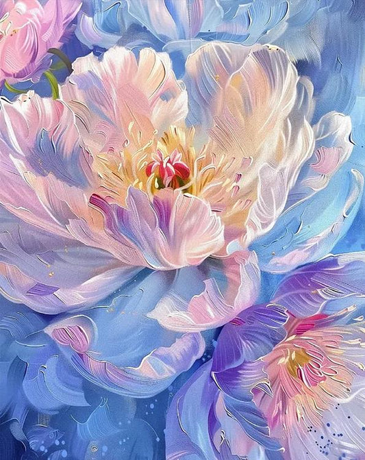 Paint by Numbers Kits Abstract Colorful Flowers