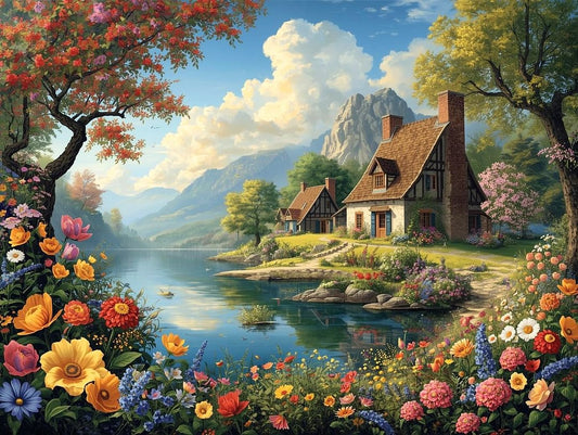 Paint by Numbers Kits Beautiful Scenery