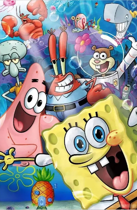 Paint by Numbers Kit Cartoon