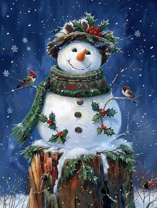 Paint by Numbers Kits Snowman