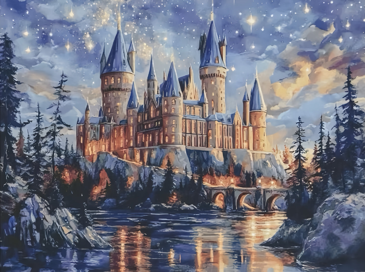 Paint by Numbers Kits Castle