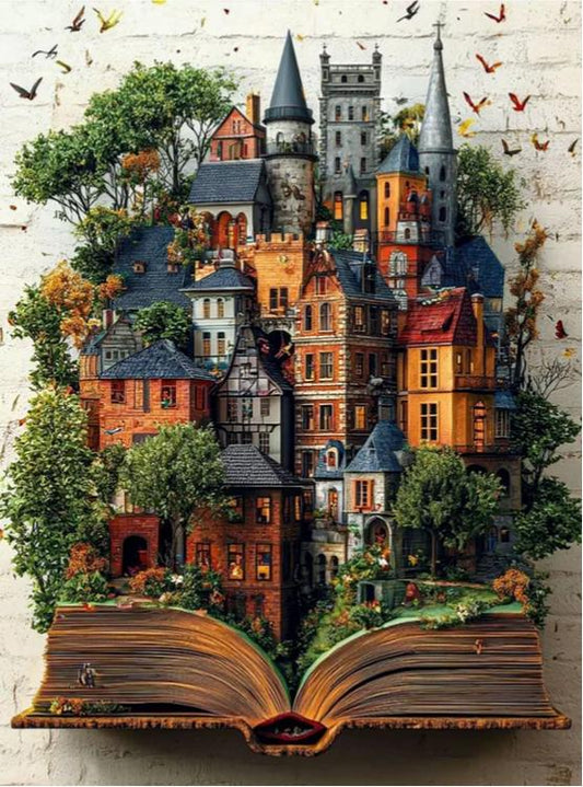 Paint by Numbers Kits The Town In The Book