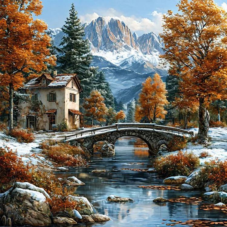 Paint by Numbers Kit Beautiful Scenery