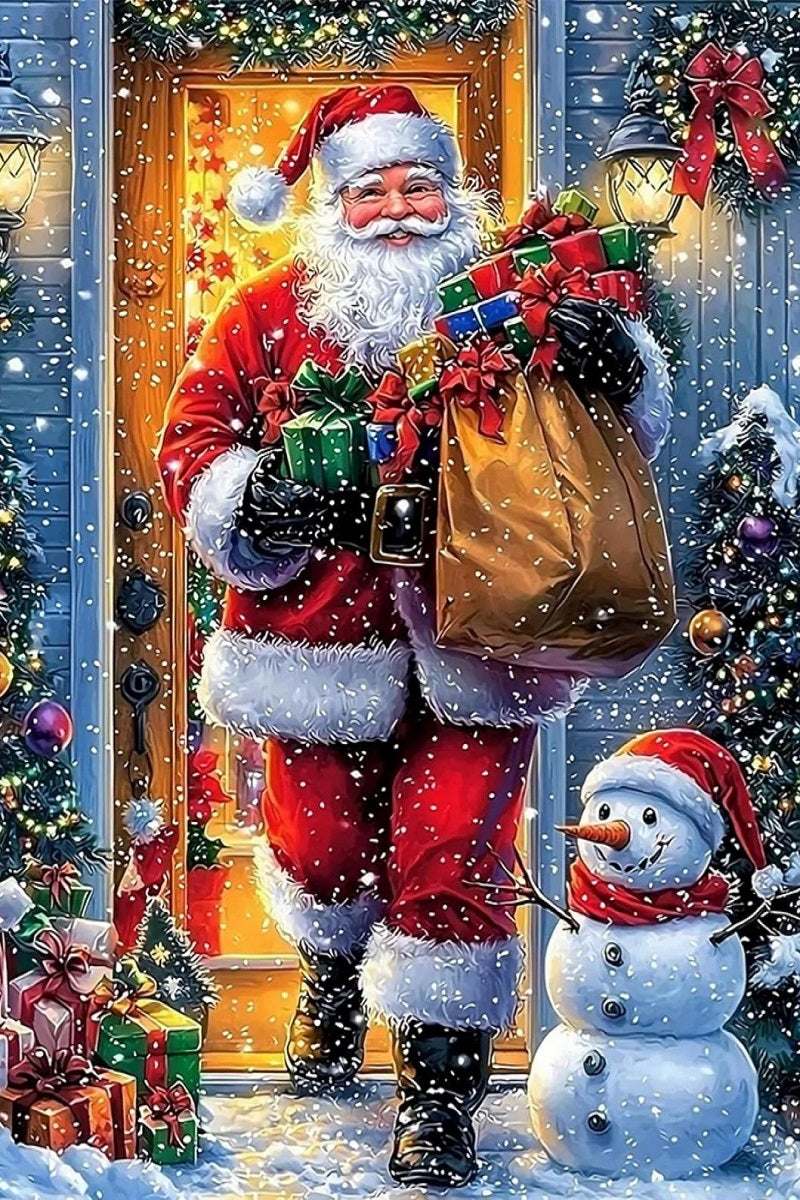 Paint by Numbers Kit Santa Claus