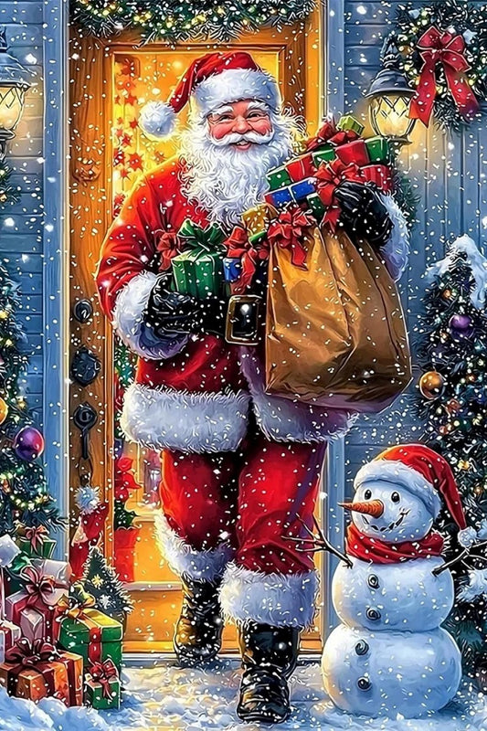 Paint by Numbers Kit Santa Claus