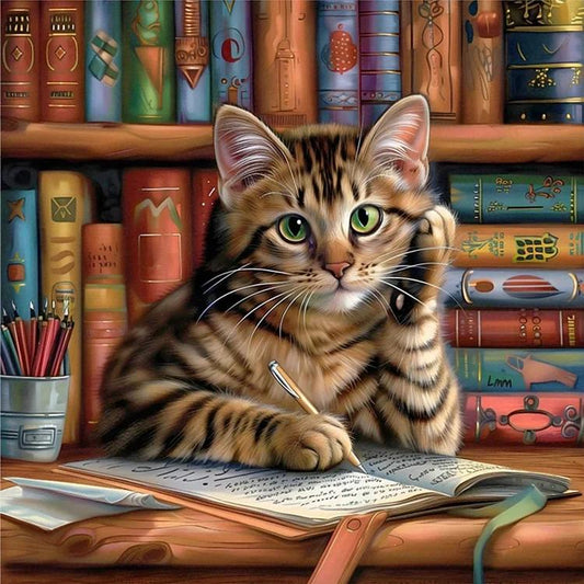 Paint by Numbers Kit Cat