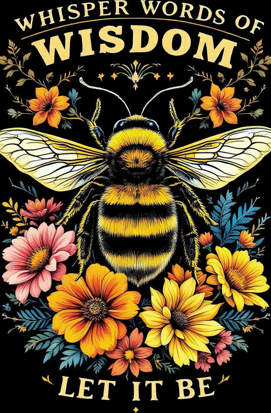 Paint by Numbers Kit Bee Poster