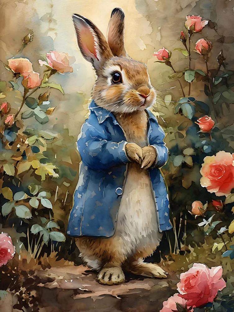 Paint by Numbers Kits Cute Bunny