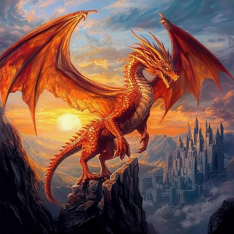 Paint by Numbers Kit Dragon