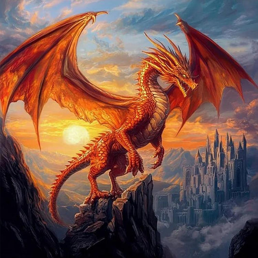 Paint by Numbers Kit Dragon