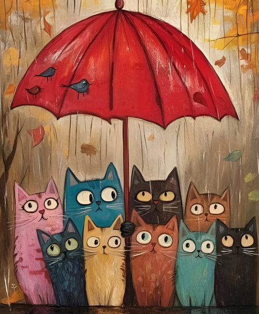 Paint by Numbers Kits Cats