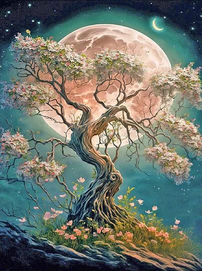 Paint by Numbers Kits Fantasy Tree
