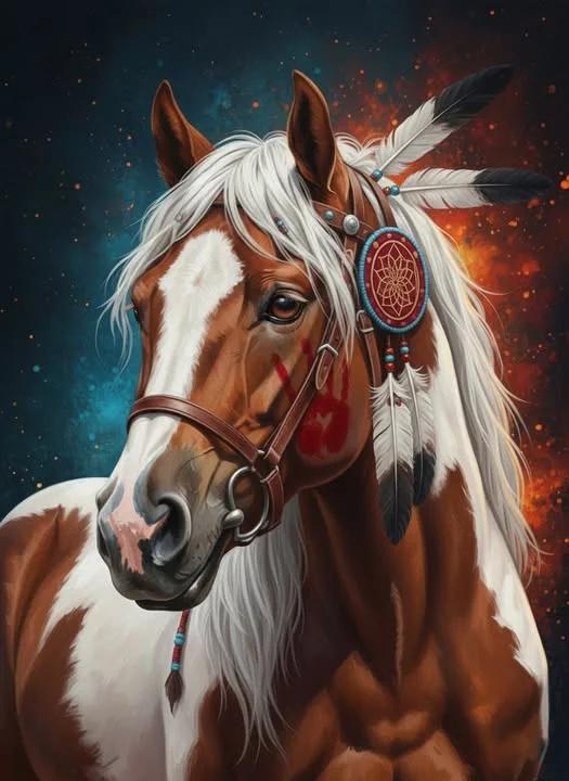 Paint by Numbers Kits Horse