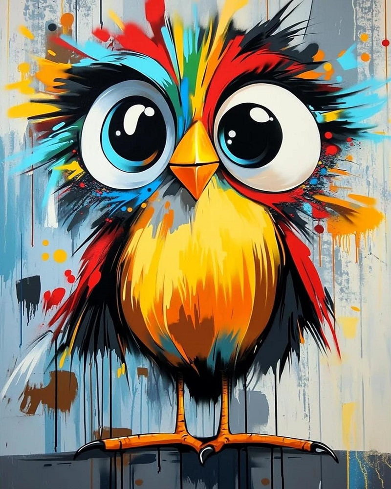 Paint by Numbers Kits Colorful Chicks