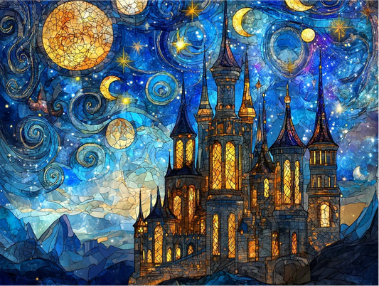 Paint by Numbers Kits Fantasy Castle
