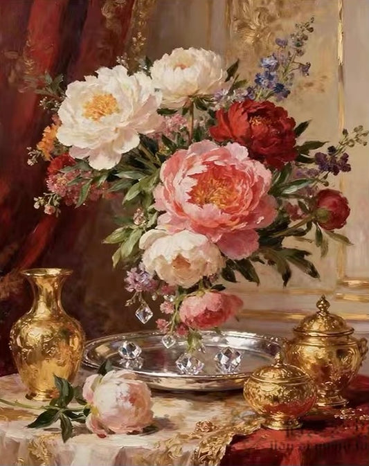 Paint by Numbers Kits Beautiful Flowers