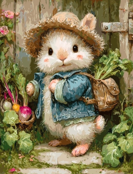 Paint by Numbers Kits Cute Bunny