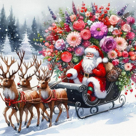 Paint by Numbers Kit Santa Claus
