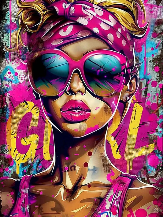 Paint by Numbers Kits Cool Woman