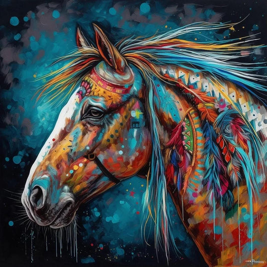 Paint by Numbers Kit Horse