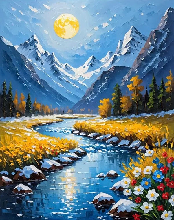 Paint by Numbers Kits Beautiful Scenery