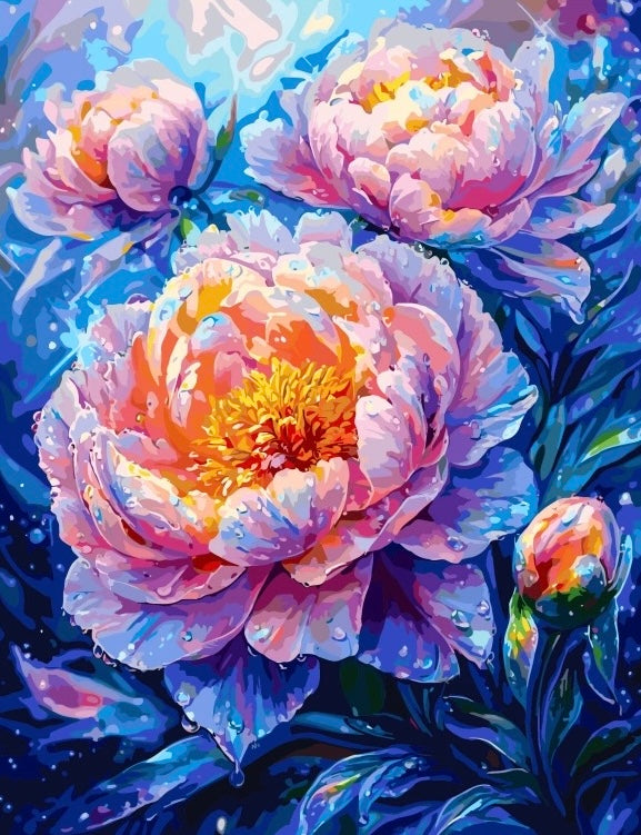 Paint by Numbers Kits Flowers