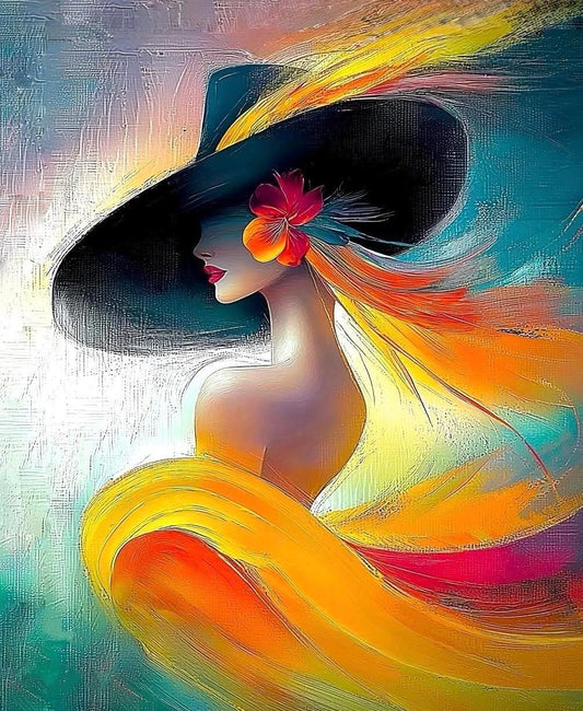 Paint by Numbers Kits Abstract Woman