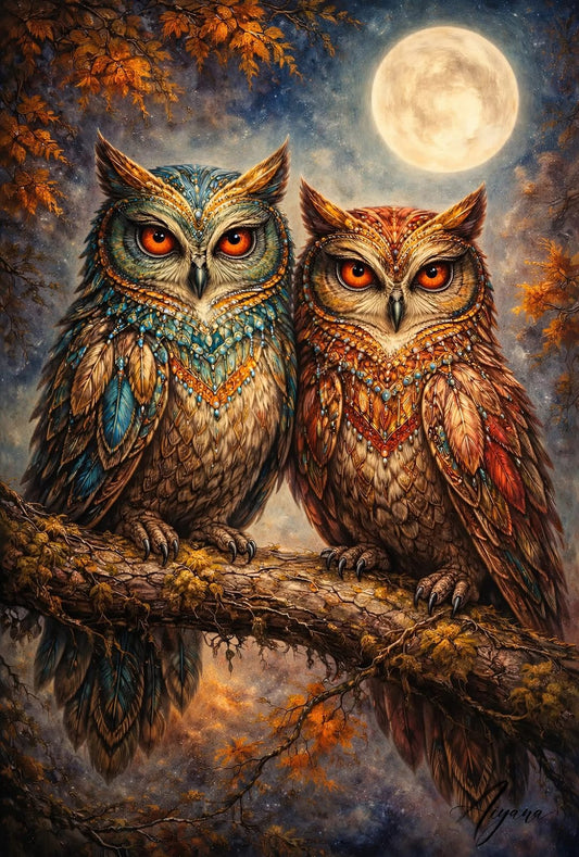 Paint by Numbers Kit Owl