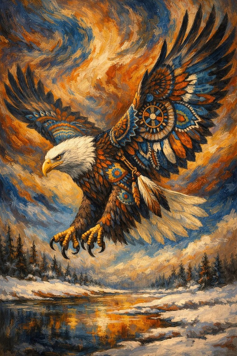 Paint by Numbers Kit Eagle