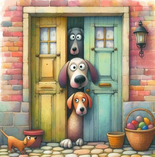 Paint by Numbers Kit Cute Puppy