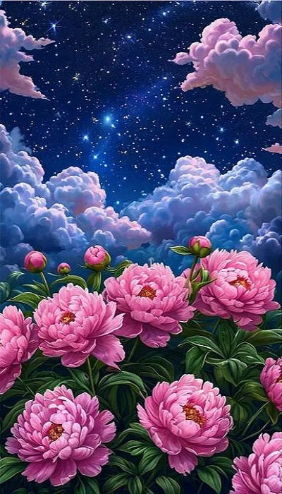 Paint by Numbers Kit Garden Scenery