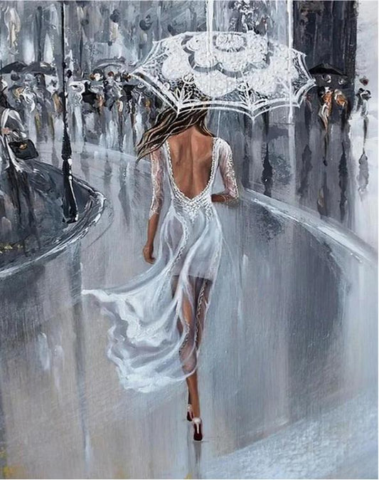 Paint by Numbers Kits Beautiful Woman