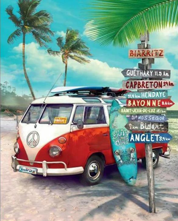 Paint by Numbers Kits Beach Scenery