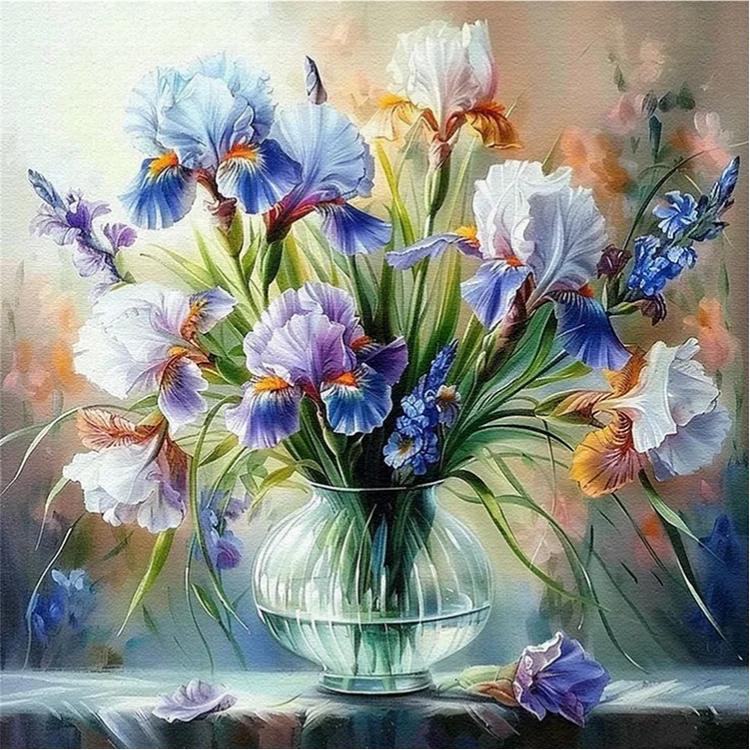 Paint by Numbers Kit Flowers