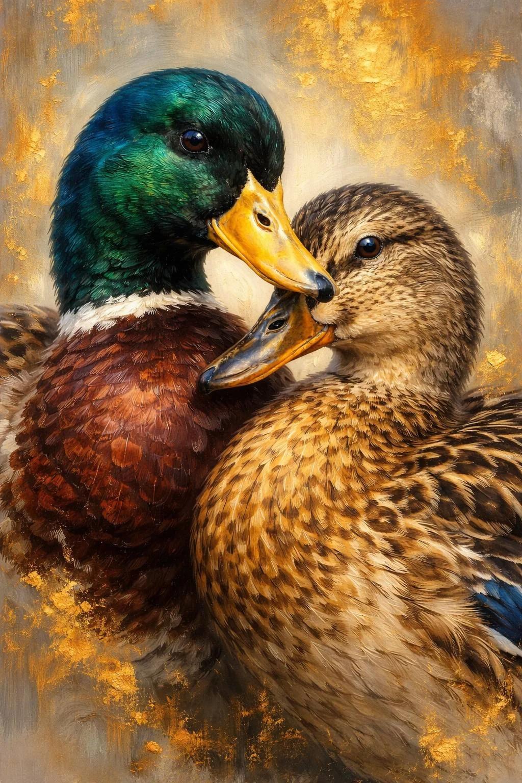 Paint by Numbers Kit Duck